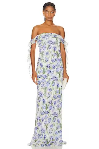 Amanda Uprichard x REVOLVE Marmont Gown in Margate from Revolve.com | Revolve Clothing (Global)