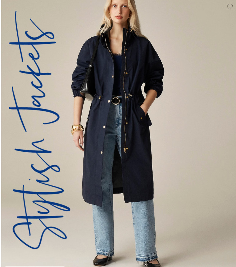 A great jacket from @jcrew is the easiest way to make everyday outfits feel stylish — whether it’s a classic rain jacket for those drizzly mornings, a timeless barn jacket (forever chic with jeans), or a lightweight quilted layer you’ll throw on nonstop.

These are the ones I’m reaching for on repeat - Shop my favorites! 

 #LTKdayinmylife #LTKActive #LTKWorkwear