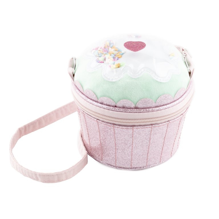 Claire’s Club Girls’ Cupcake Crossbody Bag, Zipper Closure, Shoulder Strap, Cute Gift, 76406 | Walmart (US)