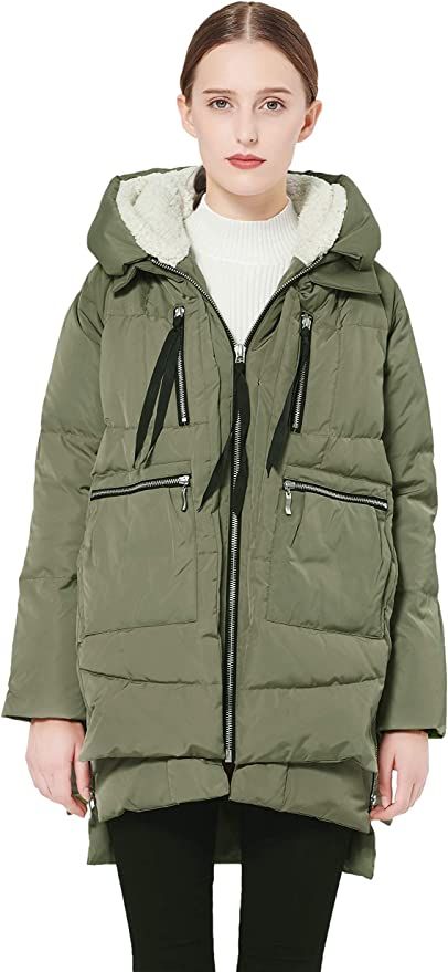 Amazon.com: Orolay Women's Thickened Down Jacket Green M : Clothing, Shoes & Jewelry | Amazon (US)