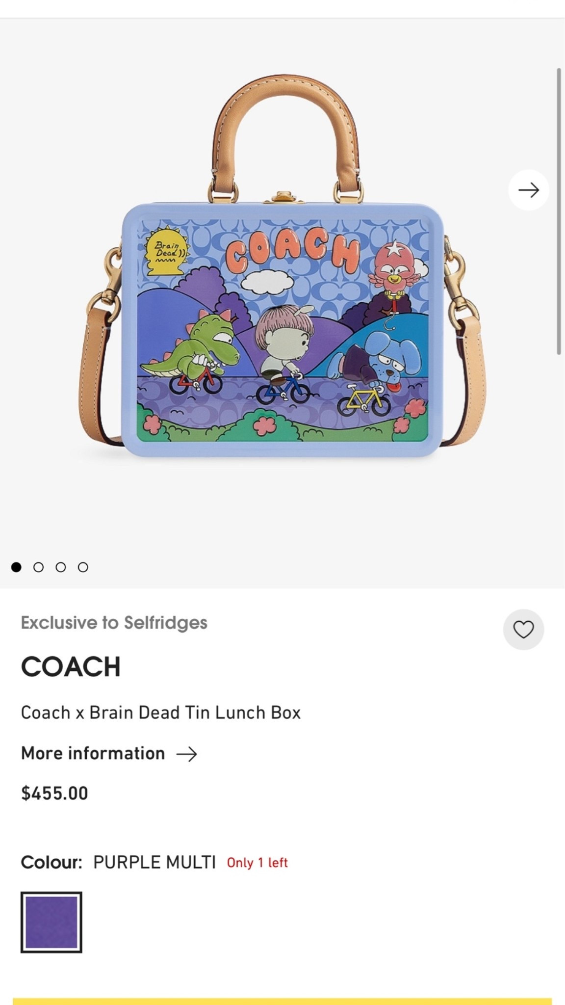 Coach x braindead at selfridges!