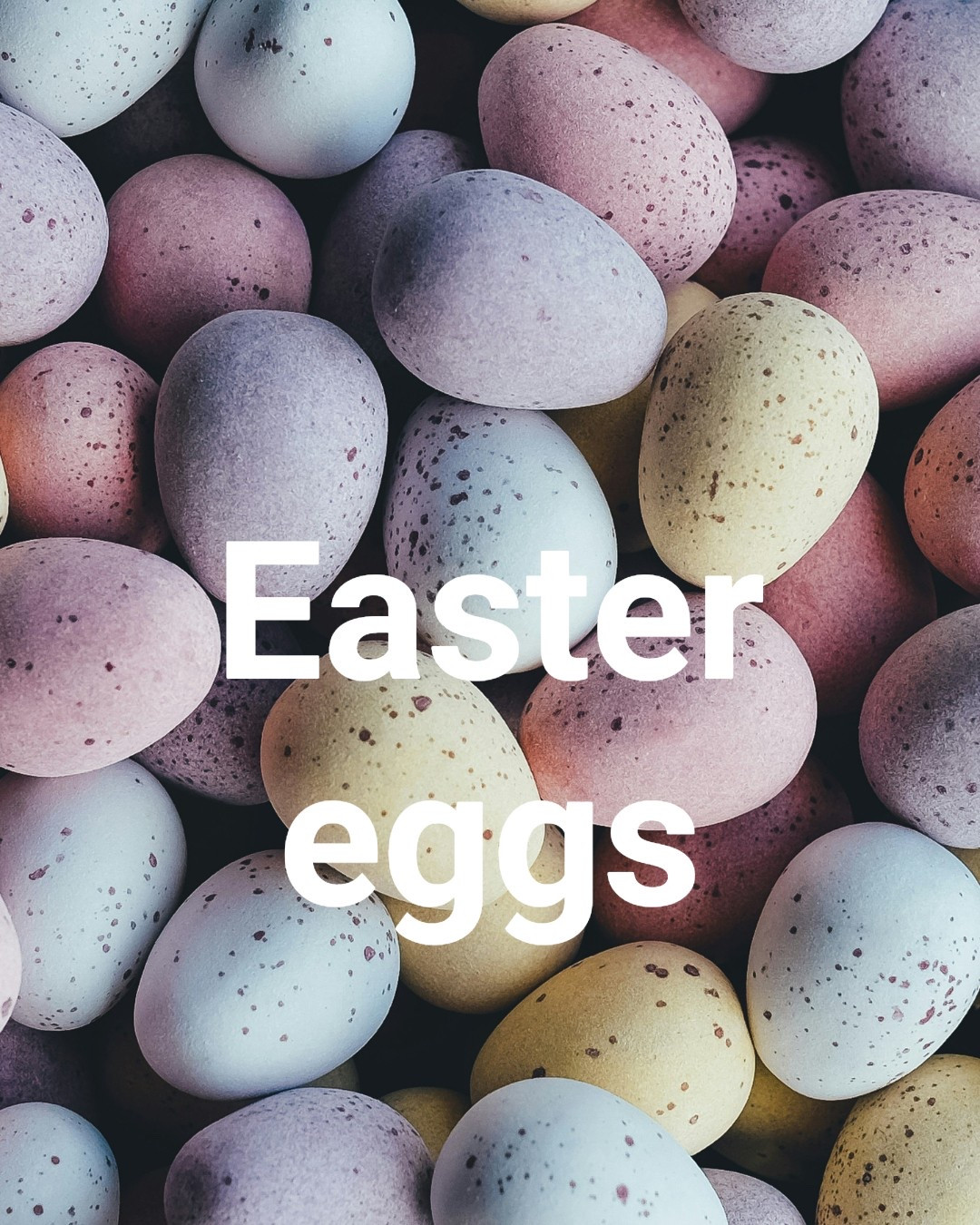 Eggs and candy and treats to fill for hunts or pop bys