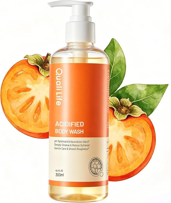 Mandelic Acid AHA & Persimmon, Moisturizing & Refreshing Formula, Tangerine Scent | Amazon (US)