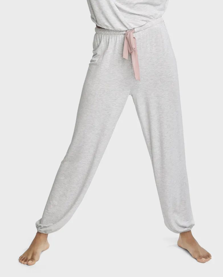 Womens Tie-Front Modal Pajama Pants | PJ Place  - H/T LUNAR | PJ Place