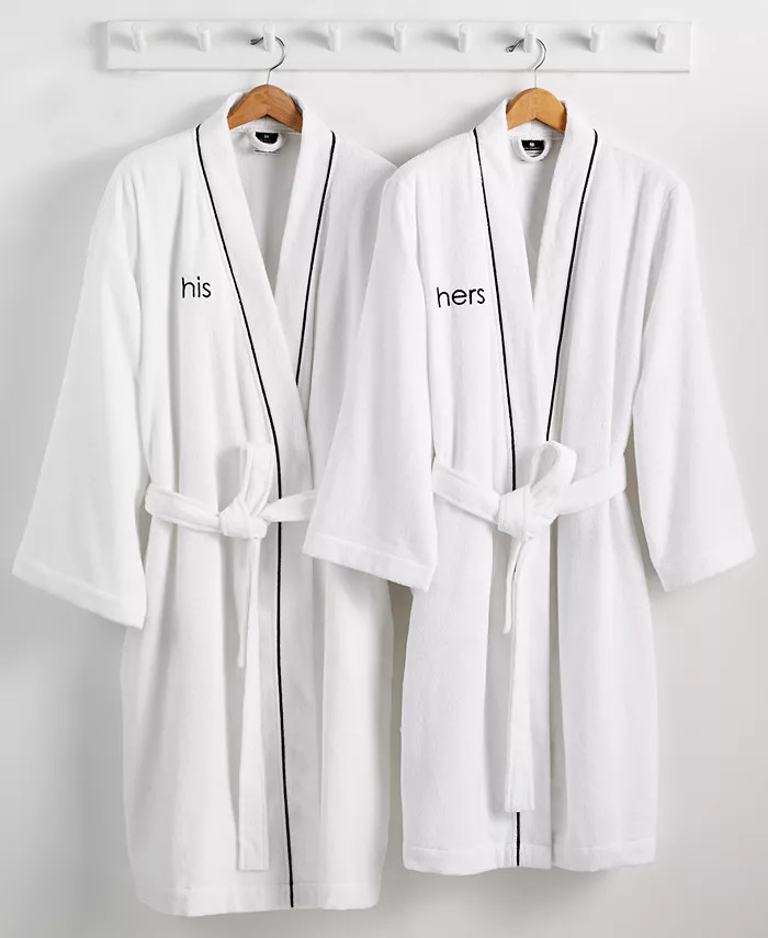 His or Hers Robe, 100% Turkish Cotton, Created for Macy's | Macy's