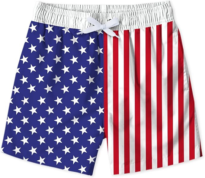 uideazone Boys Swim Trunks 3D Funny Print Surfing Board Shorts Quick Dry UPF 50+ Swimsuit Beachwe... | Amazon (US)