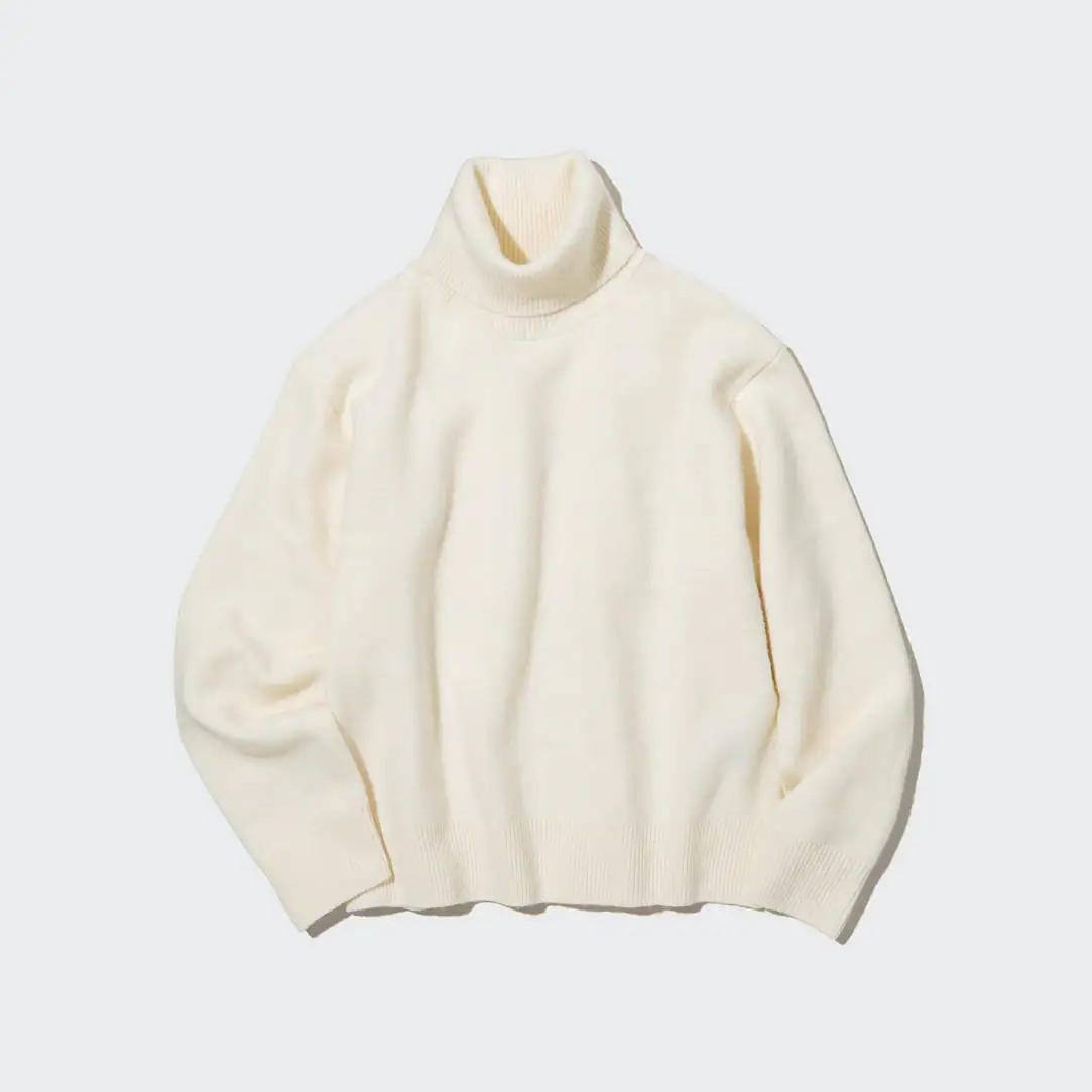 PREMIUM LAMMWOLLE ROLLKRAGENPULLOVER | UNIQLO (DE)