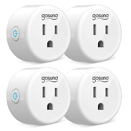 Mini Smart Plug Works with Alexa and Google Home, WiFi Outlet Socket Remote Control with Timer Fu... | Amazon (US)