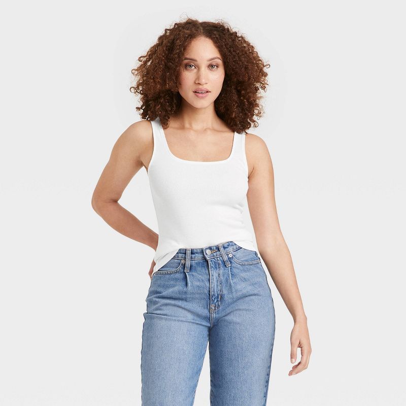 Women's Square Neck Tank Top - A New Day™ | Target