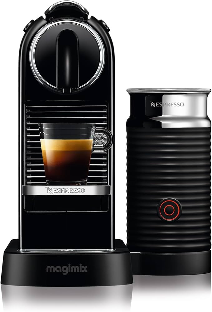 Nespresso Citiz & Milk Coffee Machine in Black | Amazon (UK)