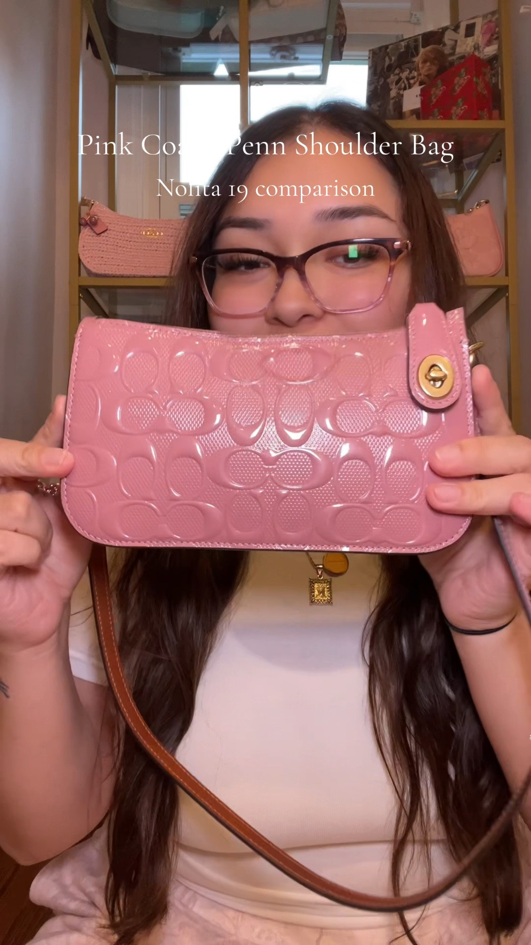 PINK COACH PENN SHOULDER BAG 

#LTKStyleTip #LTKItBag #LTKSaleAlert