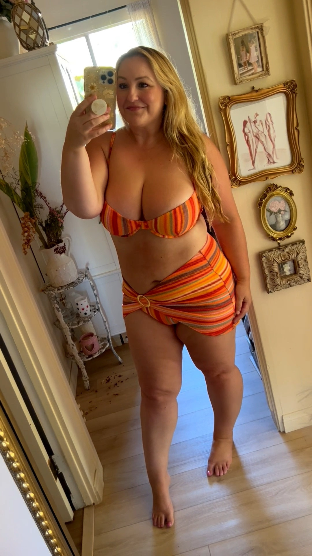My favorite swimwear Monday Swimwear in a fab print comes in a blue tone as well 
I’m wearing size VV in everything

#LTKSeasonal #LTKSwim #LTKMidsize