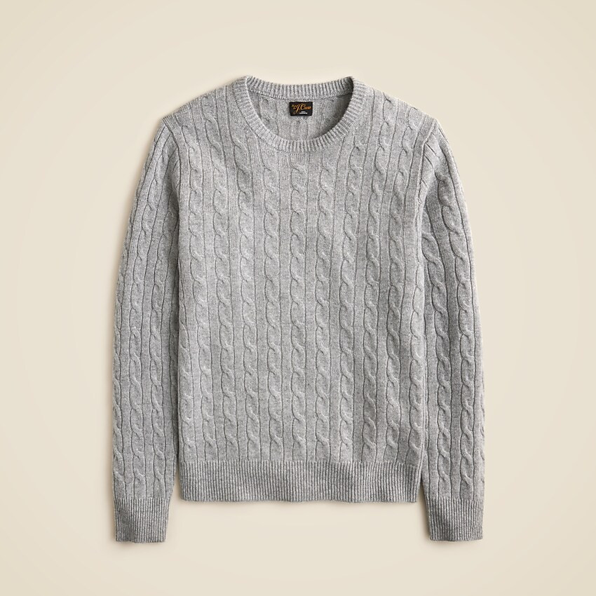 Cashmere cable-knit sweater | J. Crew US