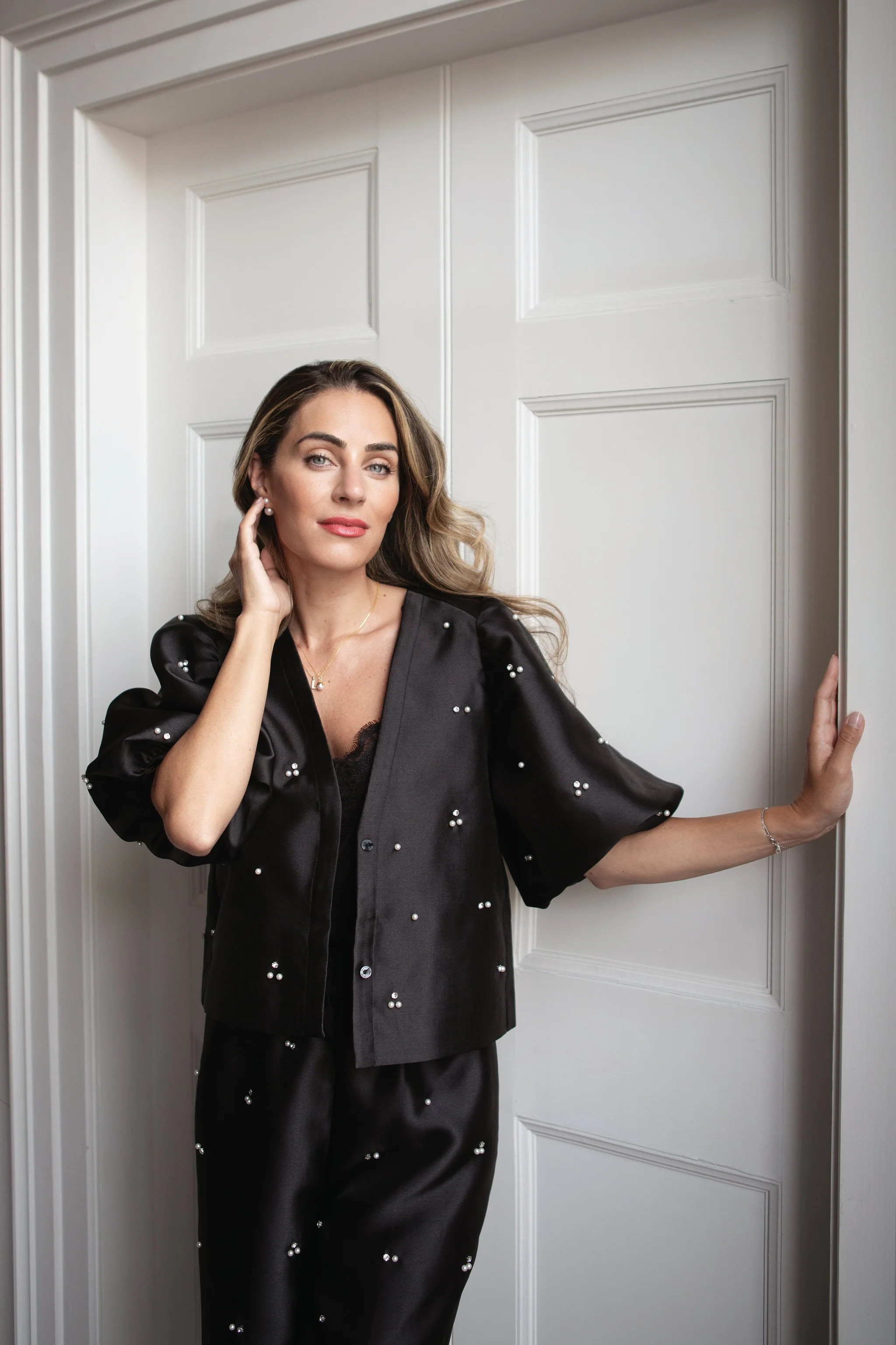 The Aurora | Black Pearl Jacket | Sinead Keary