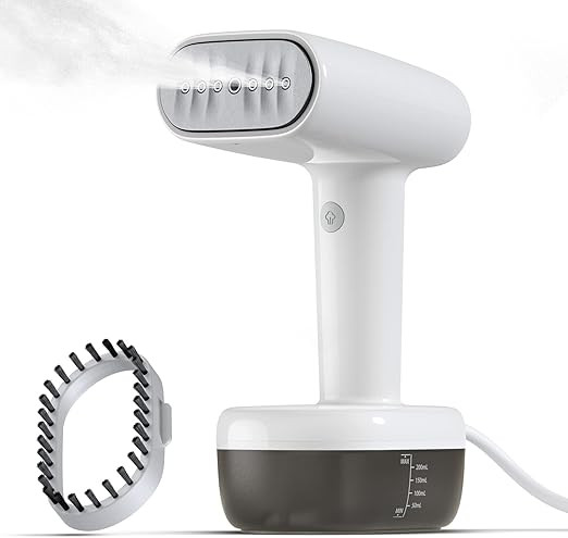 Lithomy Handheld Steamer for Clothes and Clothes Steamer 1500W - Strong Power Garment Steamer wit... | Amazon (US)
