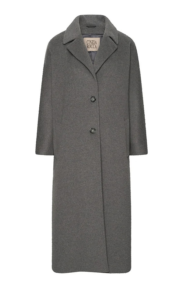 Ladies Cinzia Rocca Single Breasted Raglan Wool Coat | The House of Bruar
