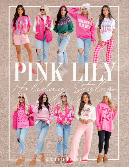 Holiday Styles 🎅🏼 || Pink Lily 

Christmas sweater, Christmas pajamas, holiday, Christmas, merry, hot pink, festive, happy holidays, winter, cute, trendy, pink lily, Santa, snowflake, fair aisle l, ugly Christmas sweater

#LTKHoliday #LTKstyletip #LTKmidsize