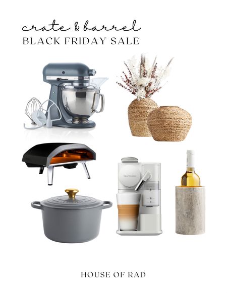 Black Friday sales
Crate & Barrel
Kitchen aid mixer
Marble wine cooler
Staub cookware
Le crueset 
Coffee maker 
Pizza over


#LTKhome #LTKHoliday #LTKGiftGuide