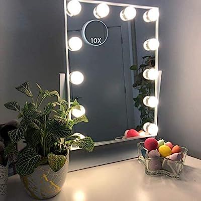 Hansong Large Hollywood Makeup Vanity Mirror with Lights,Plug in Light-up Professional Mirror wit... | Amazon (US)