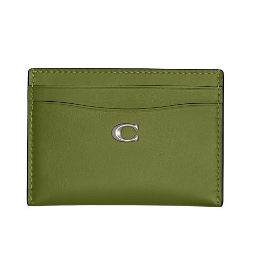 Coach Essential Card Case, Dark Lime | Amazon (US)