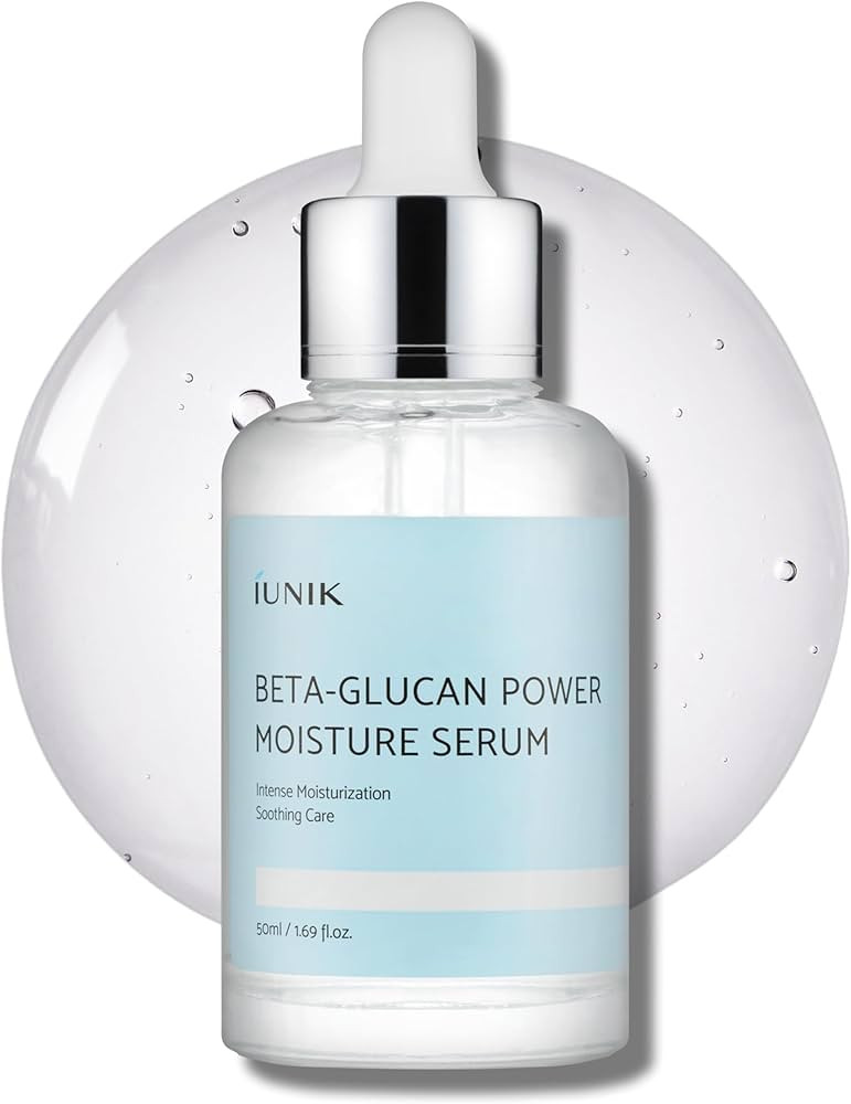 IUNIK Beta-Glucan Power Deep Moisture Vegan Serum Intense Hydration Mushroom Yeast Extracts Natur... | Amazon (US)