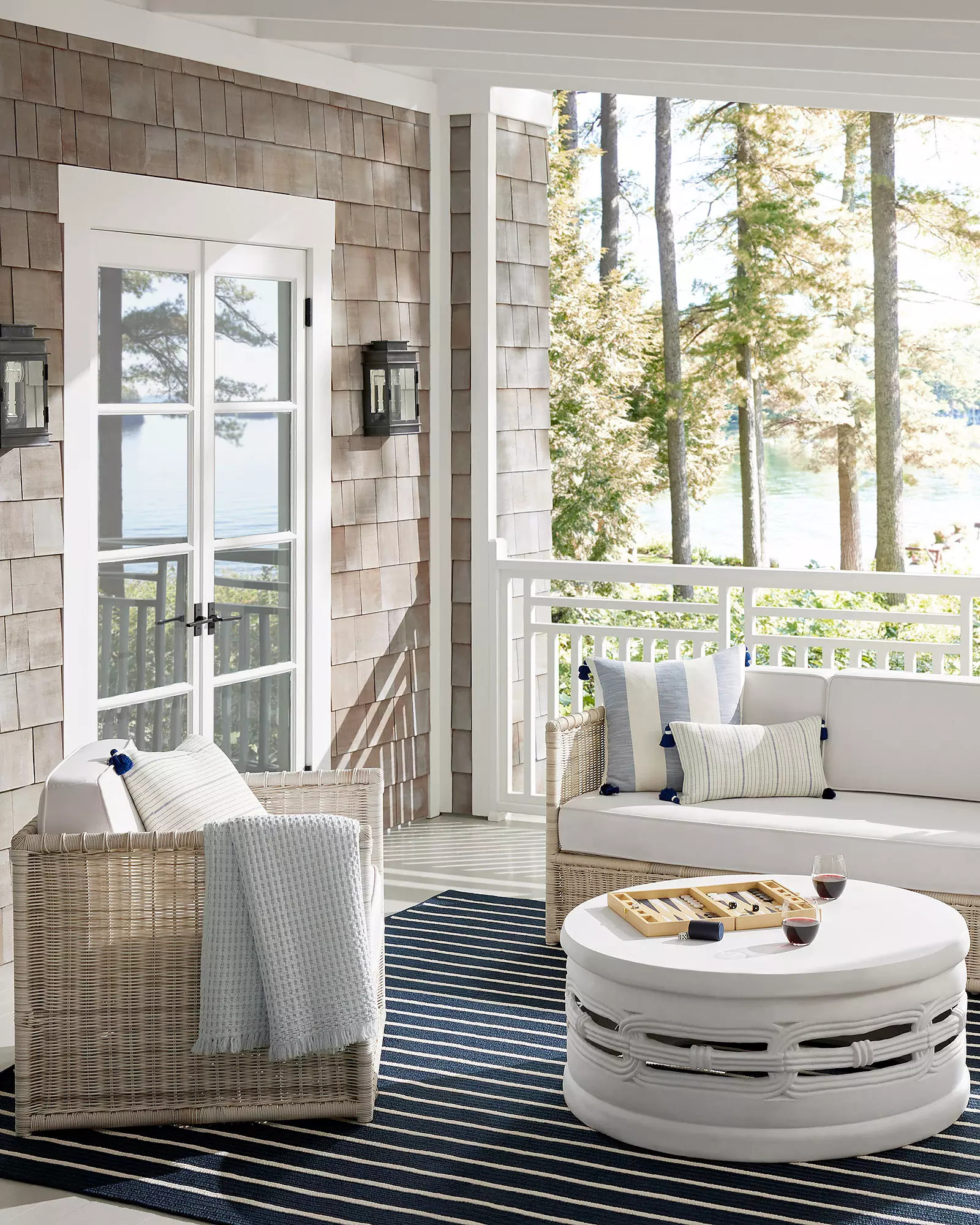 Beachcomber Cotton Throw | Serena and Lily