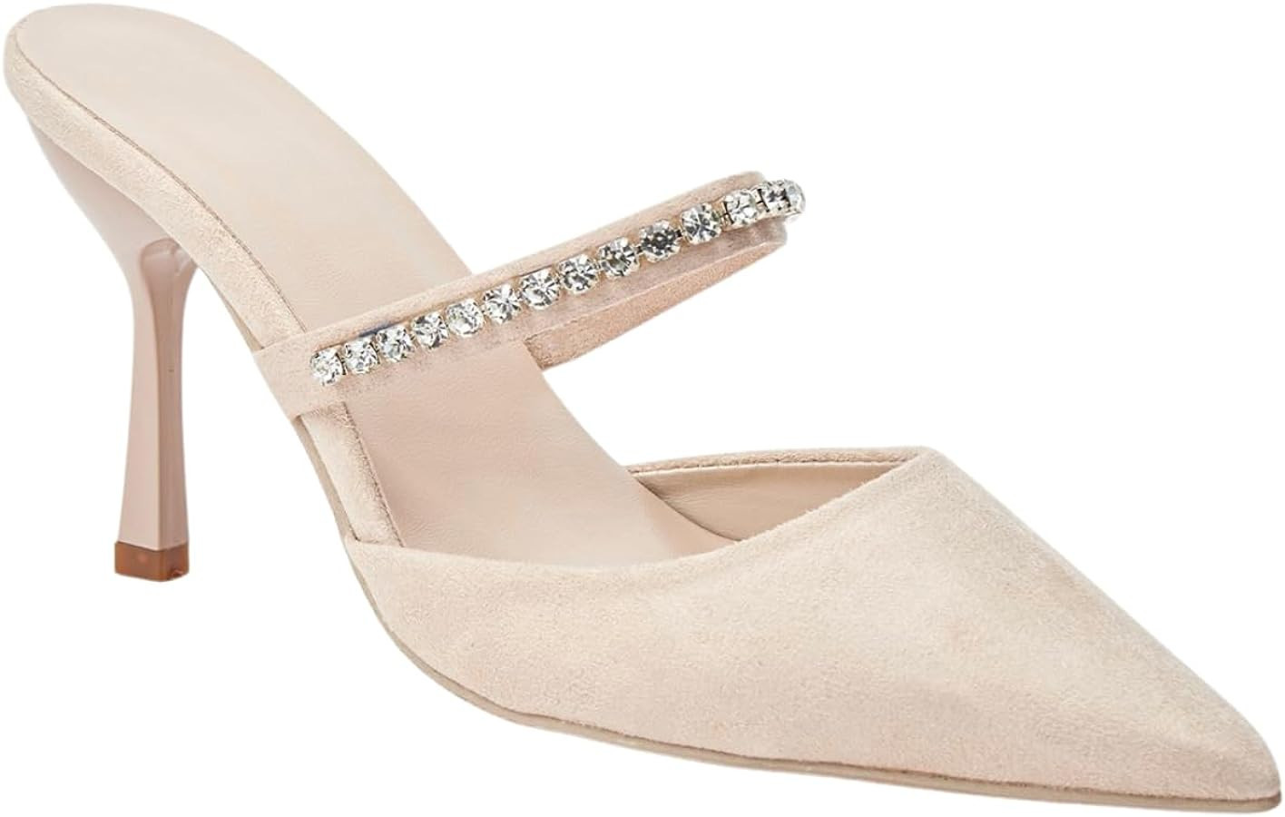 stylewe Ankle Strap Chunky Heels for Women, Strappy Low Heel Slingback Heels, Dressy Heels for Women, Kitten Heels for Women, Chunky Heels for Women | Amazon (US)