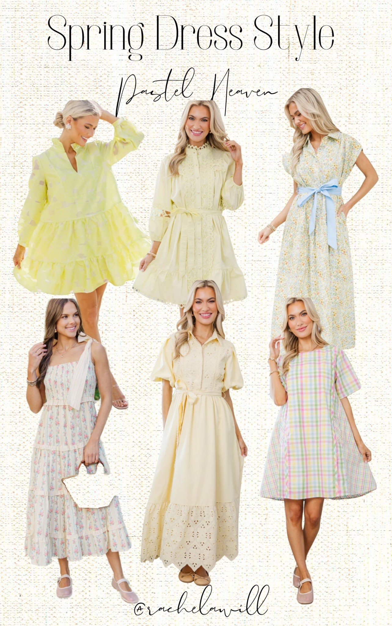 The most darling spring dresses are here 🌸✨ and I am absolutely in love with every single one!

Think soft florals, light airy fabrics, and the prettiest pastel tones that make getting dressed feel effortless this season. These pieces are perfect for every occasion—from last-minute church outfits for Easter to the sweetest family photo looks and even your Mother’s Day plans 💐

Whether you love a flowy maxi, a classic midi, or a flirty mini, these dresses are all about that feminine, timeless style that carries you right through spring into summer.

I’ve linked all my favorites for you—easy, beautiful options you can grab and wear on repeat 🤍

Shop them all here 👇

#LTKStyle #LTKSpring #LTKDresses #SpringStyle #SpringDresses #EasterOutfit #EasterDressIdeas #SundayStyle #ChurchOutfit #FamilyPhotoOutfits #MothersDayStyle #FeminineStyle #PrettySpringStyle #OOTDInspo #StyleInspo #SpringFashionFinds