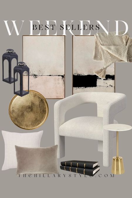 Weekend Best Sellers Home

Neutral // Home Decor // Contrast // Accent Chair // Tray // Side Table // Candlesticks // Style // Interior Design // Picture Light // Sale //

#LTKhome #LTKstyletip #LTKSeasonal