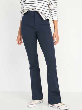 High-Waisted Pixie Full-Length Flare Pants for Women | Old Navy (US)