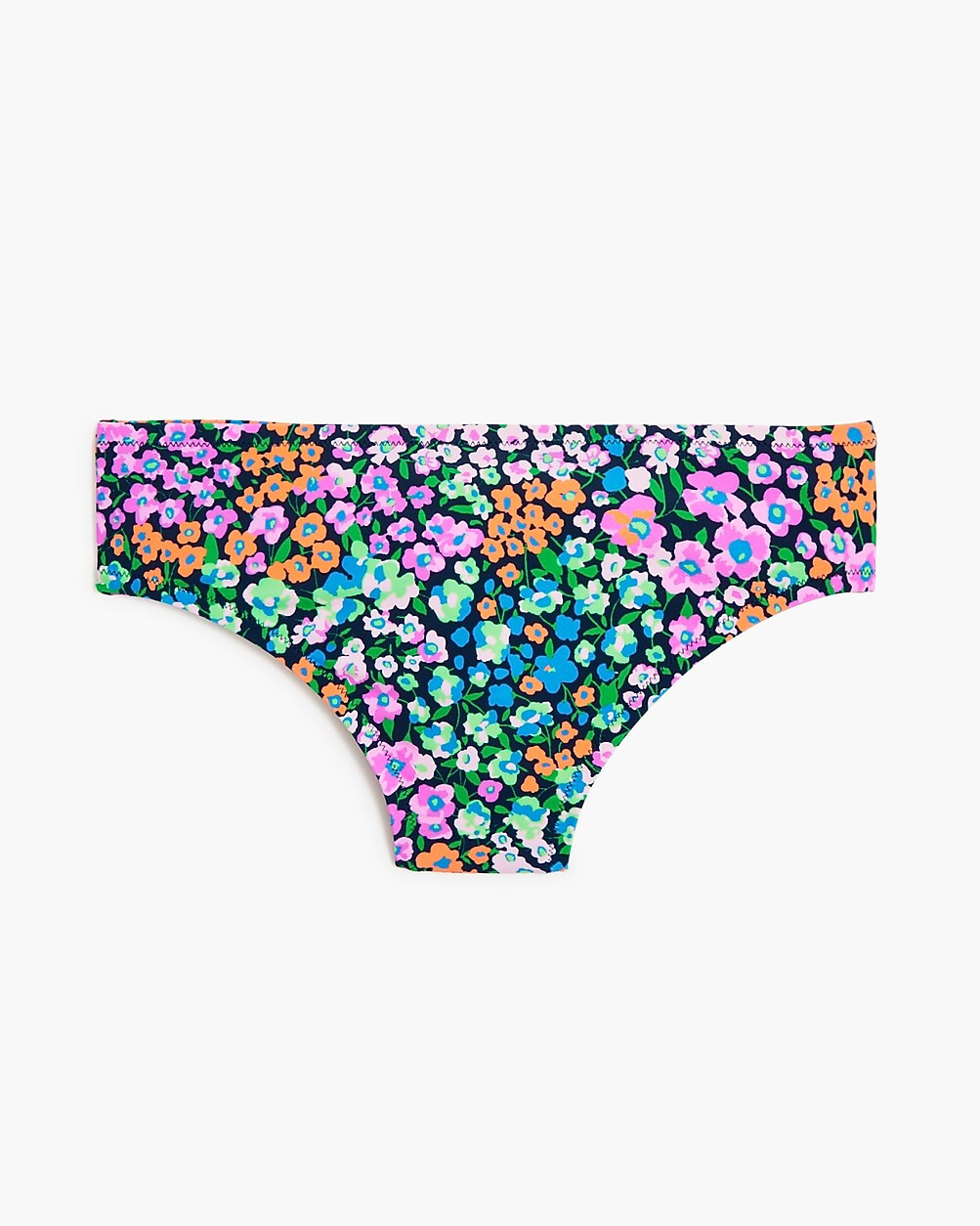 Printed mid-rise bikini bottom | J.Crew Factory