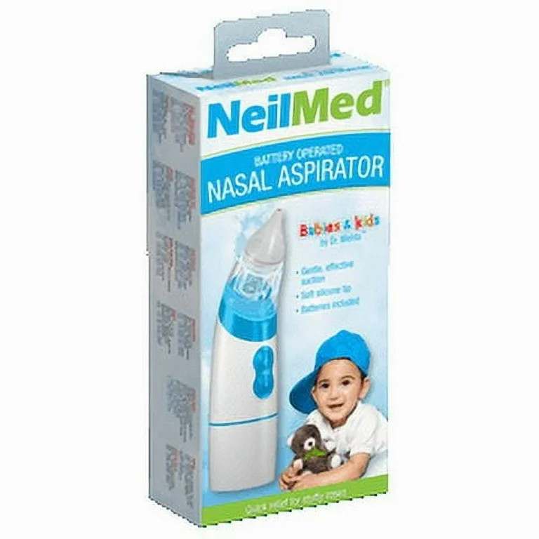NeilMed Battery Operated Nasal Aspirator, for Babies and Kids, 1 Count | Walmart (US)