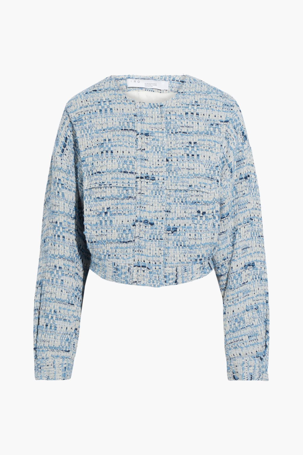 Jengo cropped cotton-blend tweed jacket | The Outnet (US and CA)