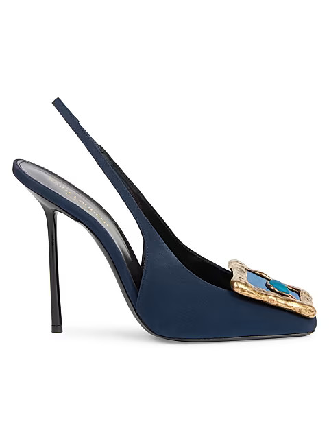 Maxine Silk Slingback Pumps | Saks Fifth Avenue