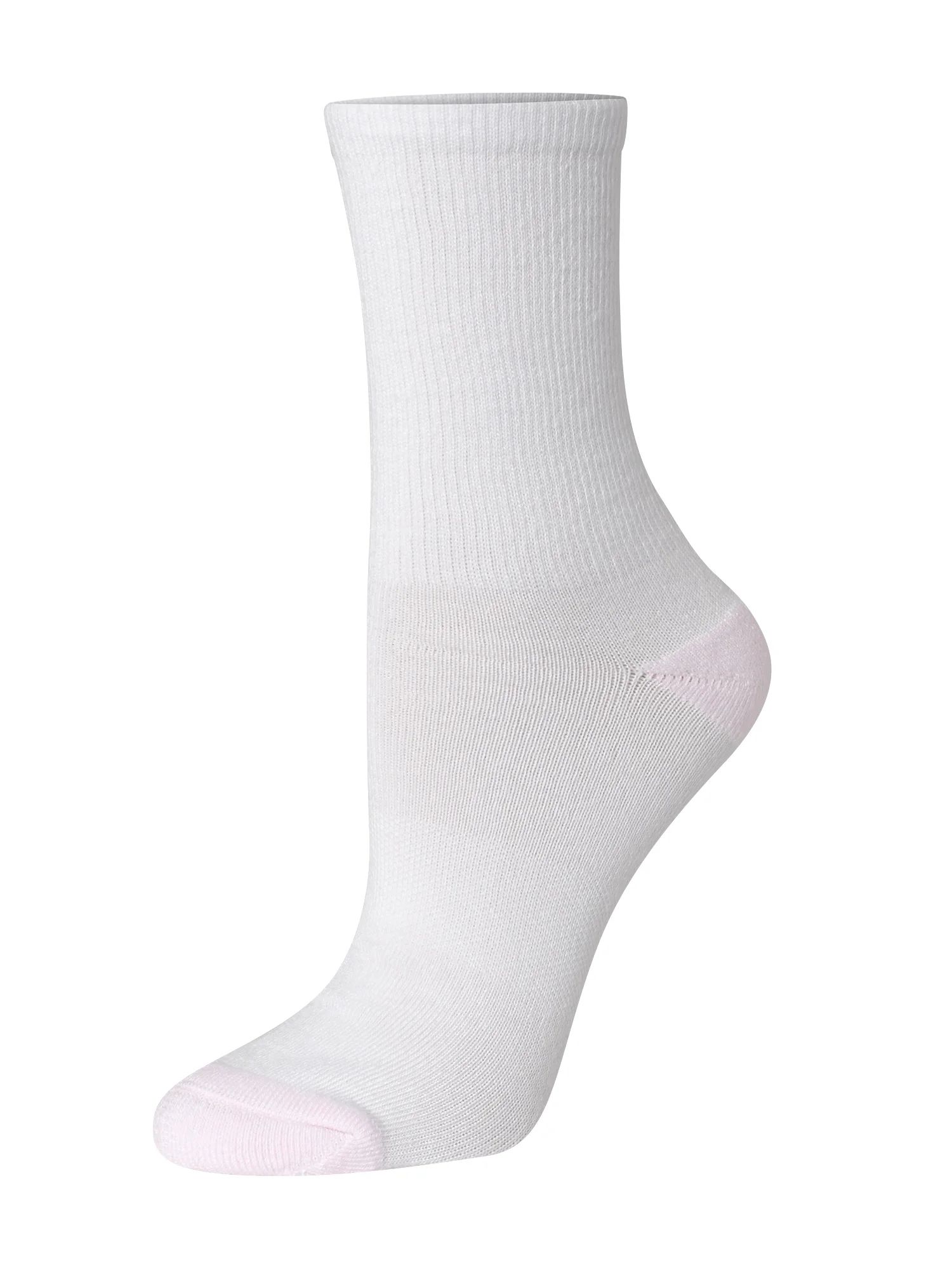 Hanes Women's Comfort Fit Crew Socks 10-pack | Walmart (US)