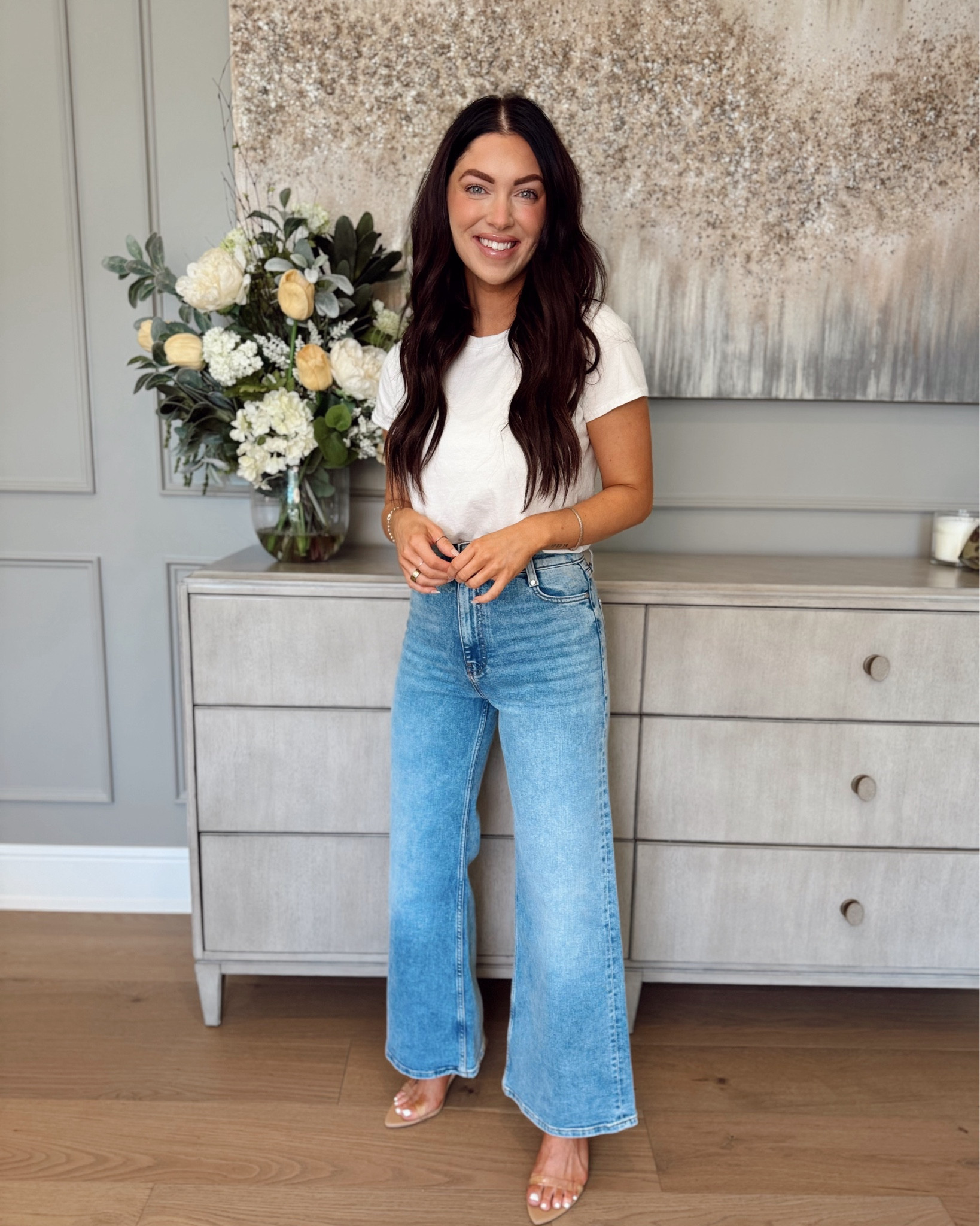 Jeans Haul 💙 I am wearing a small shirt. Shorts size 4. Madewell jeans size 26. All other jeans size 2. 

#LTKStyleTip #LTKSeasonal