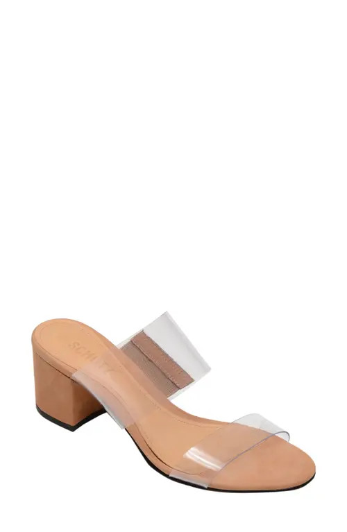 Schutz Victorie Slide Sandal in Honey Beige Nubuck Leather at Nordstrom, Size 11 | Nordstrom