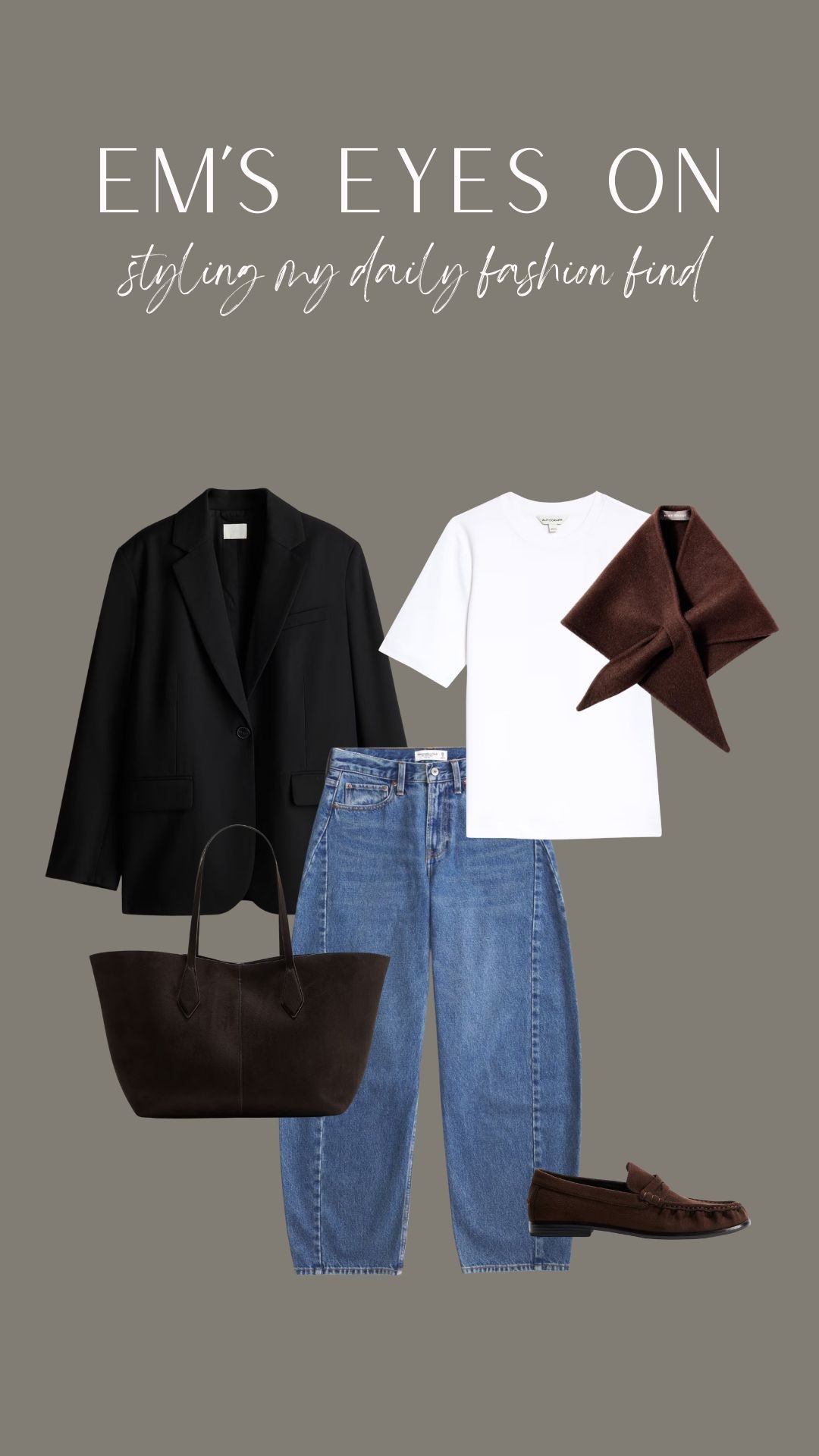 Styling my daily fashion find 