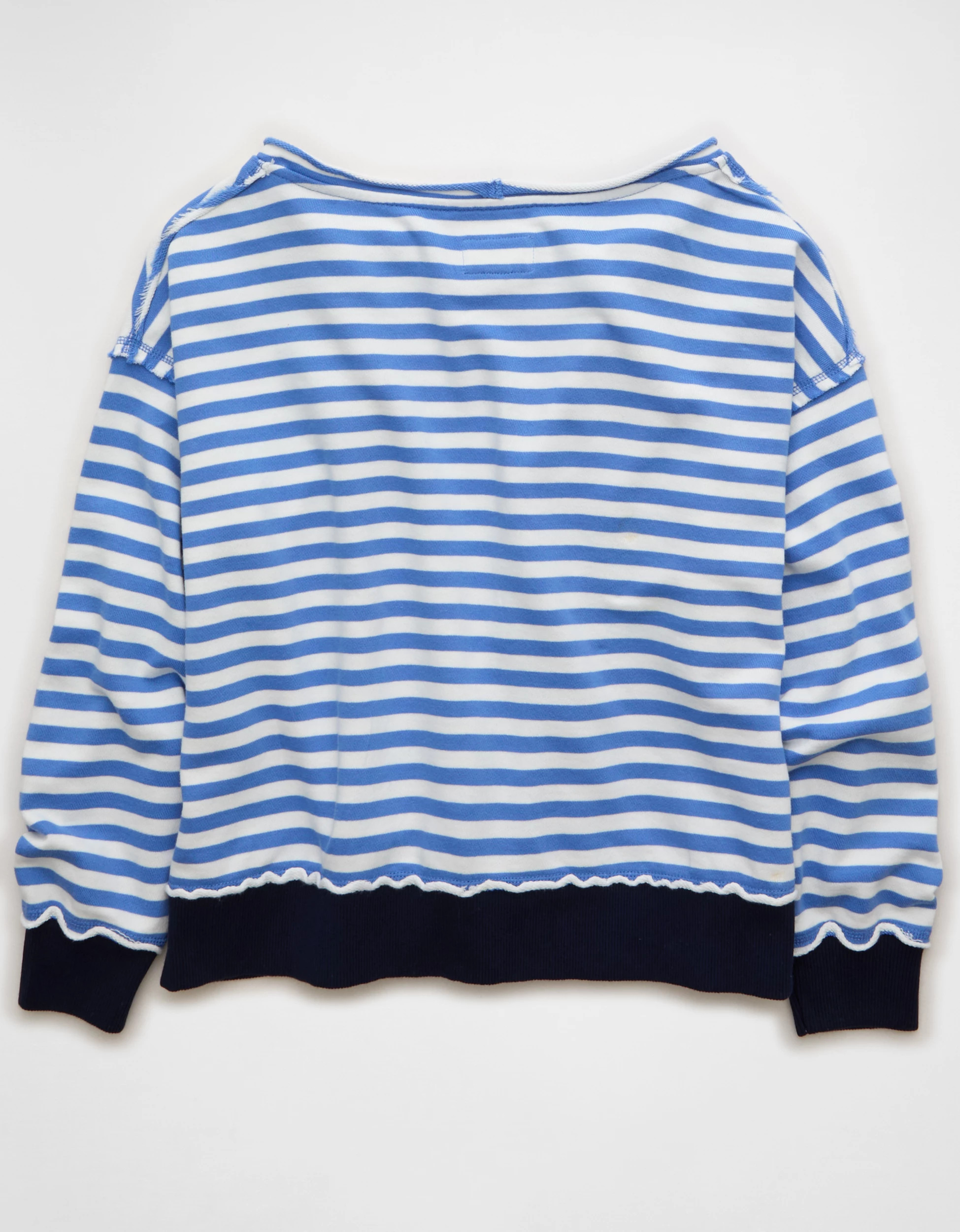 AE On a Roll Off-the-Shoulder Sweatshirt | American Eagle Outfitters (US & CA)