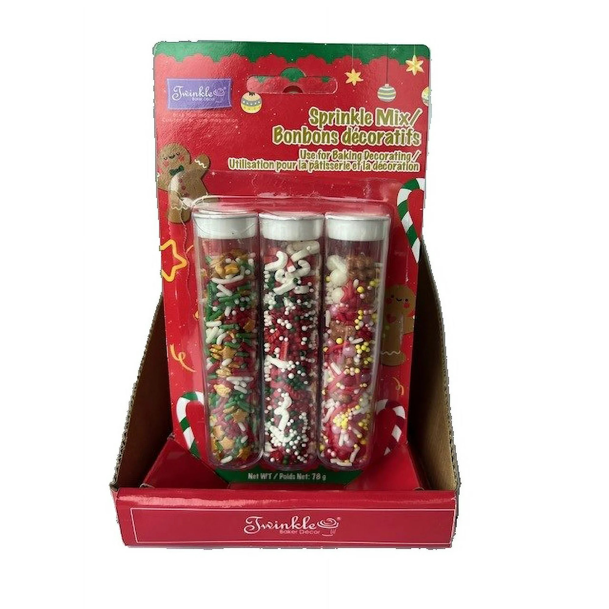 Twinkle Christmas 3 Tubes Candyland Sprinkles 78g, TWINKLE XMAS 3TUBES PRINKLES - Walmart.ca | Walmart (CA)