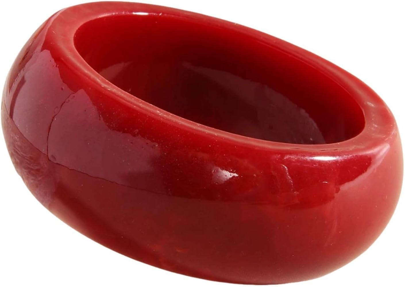 Resin Chunky Geometric Bangle Bracelets Colorful Acrylic Irregular Bracelets for Women | Amazon (US)