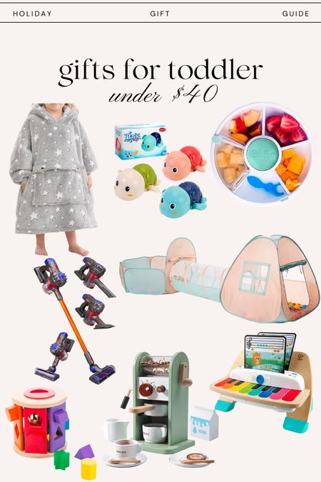 Gifts for toddlers ages 1-3 for under $40! These are some of our daughter’s favorite things!

#LTKHoliday #LTKbaby #LTKGiftGuide