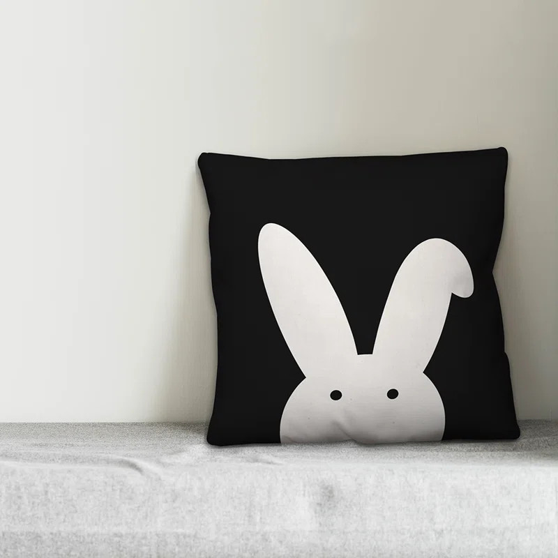 Jalissa Bunny Throw Pillow | Wayfair North America