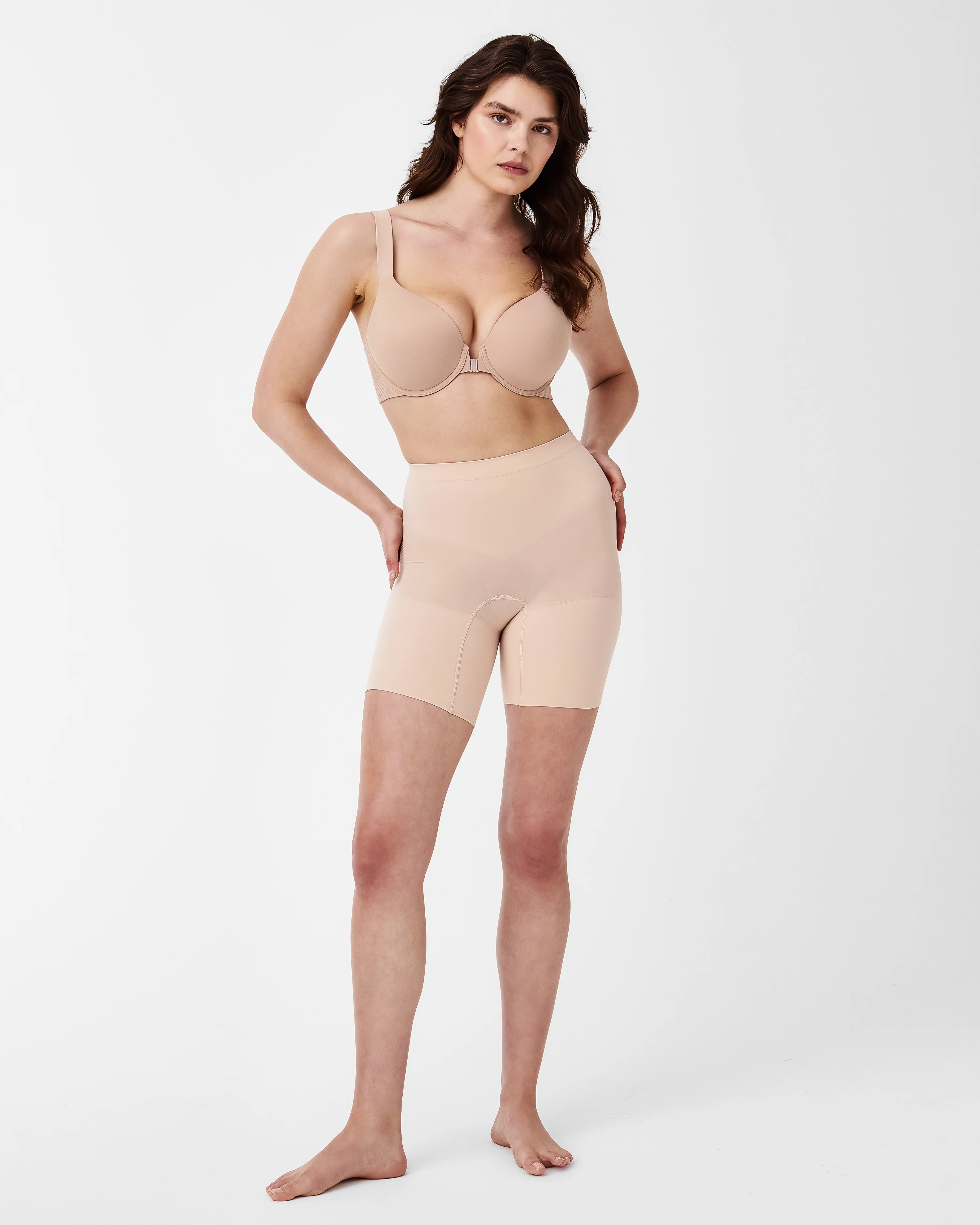 Seamless Power Sculpting Mid-Thigh Short | Spanx