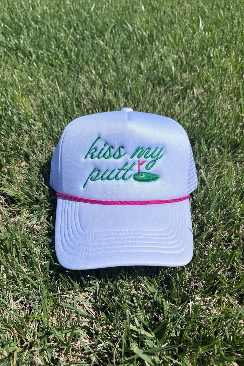 Kiss My Putt Hat | Poppy & Pine