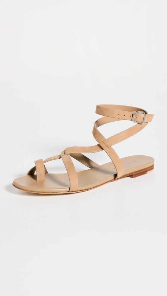 Jenni Kayne Oiled Leather Strappy Sandals | Shopbop | Shopbop
