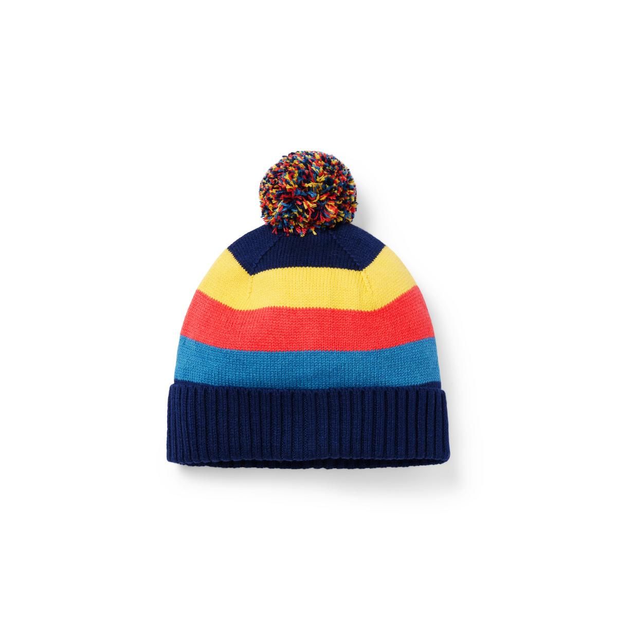 Striped Pom Beanie | Janie and Jack