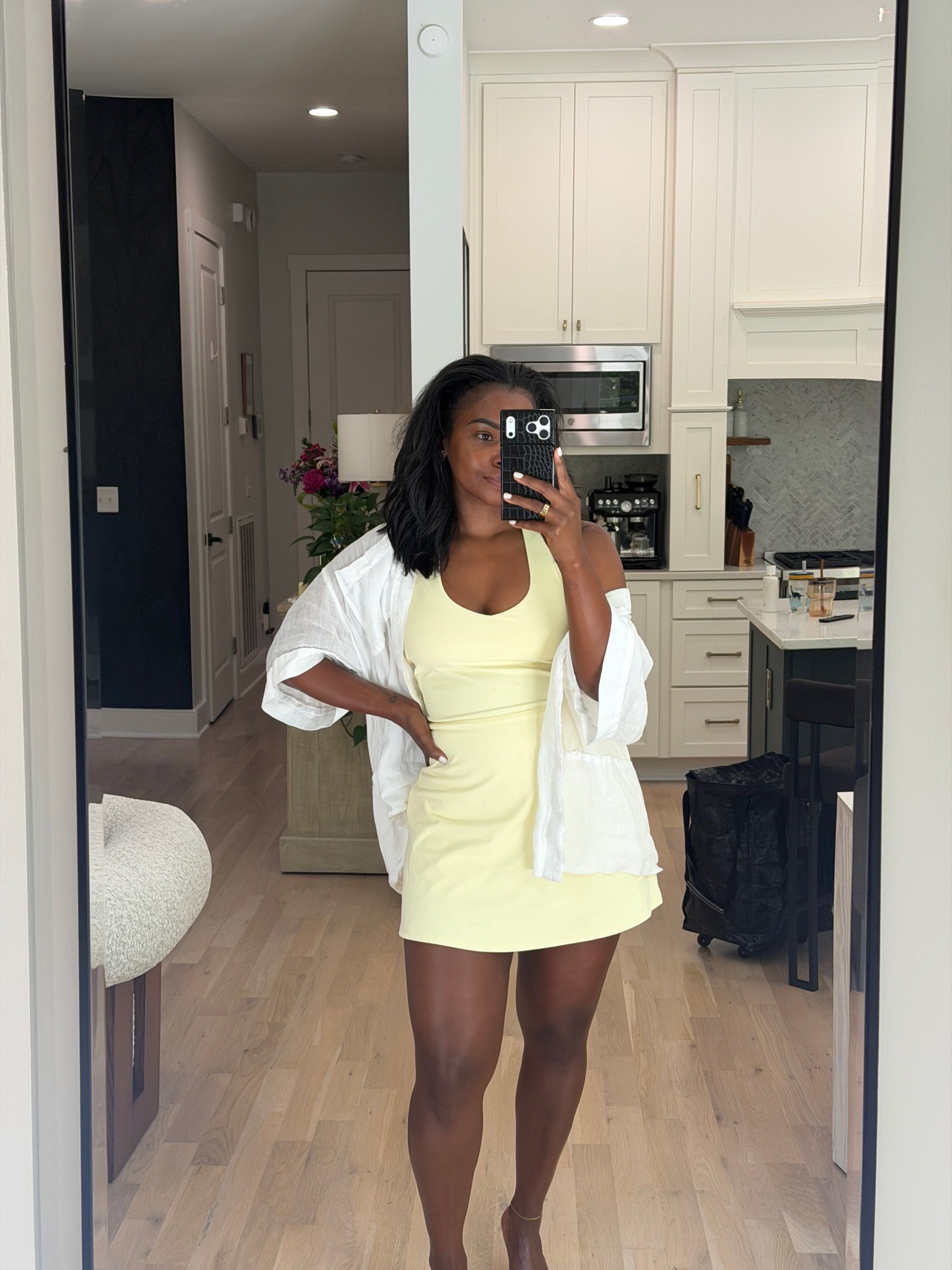 Top: 6
Dress: Medium