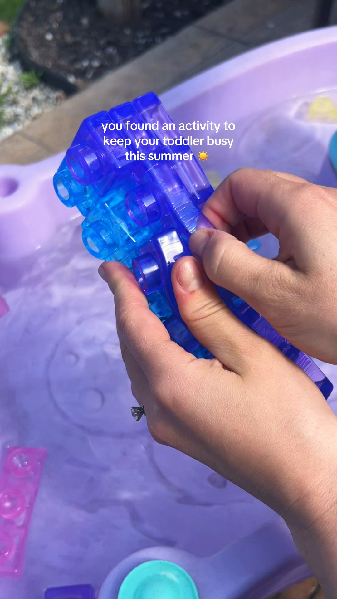 Gummy blocks! Fun activity for toddlers 

#LTKKids #LTKmomlife