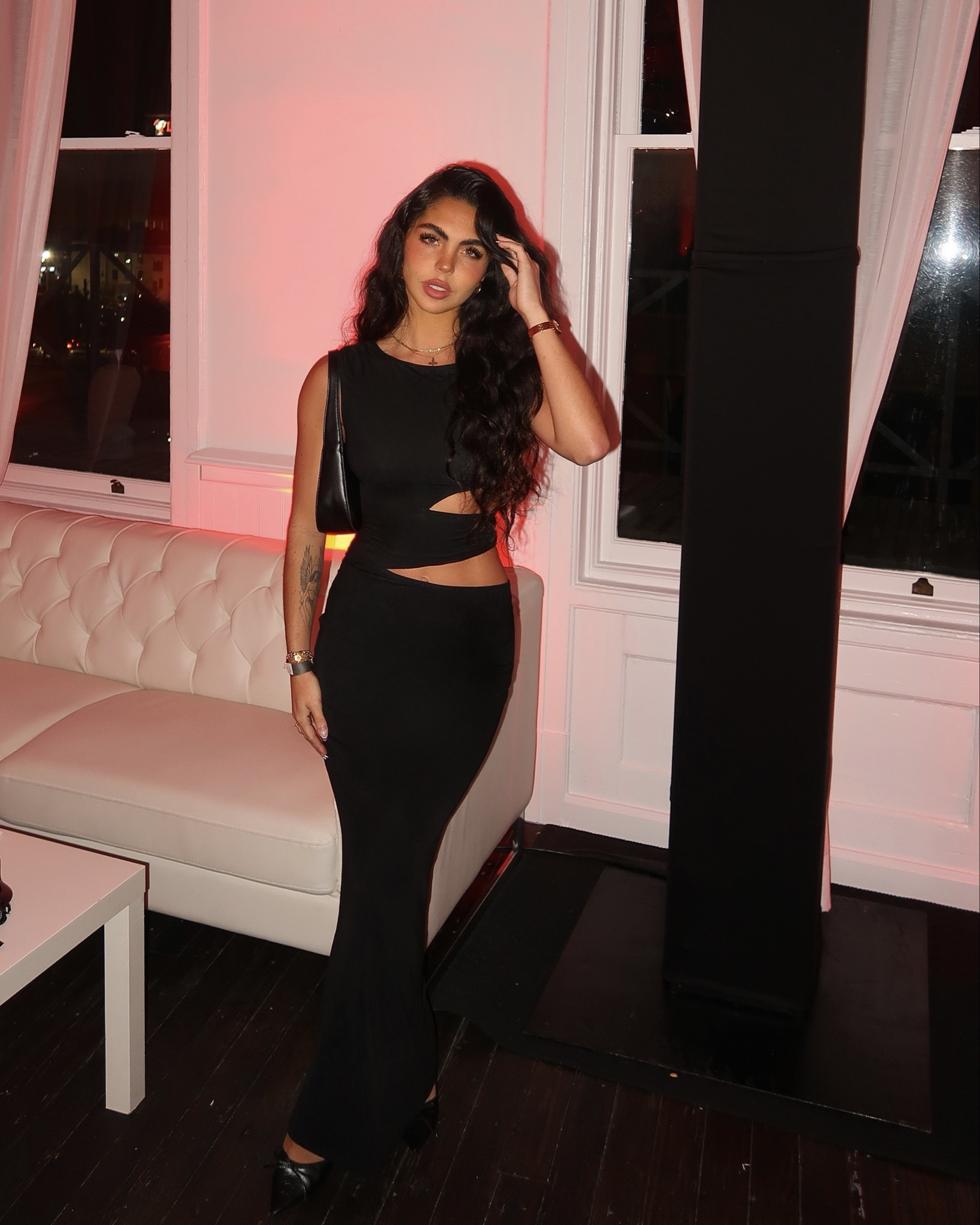 Channeling all the elegance in the Margot One Shoulder Maxi Dress ✨ With its luxe mesh fabric, chic one-shoulder cut, and a hint of allure from the waist cut-out, this dress is made for unforgettable nights out. Perfect for those balmy evenings and the dance floor! 

Black Dress | Night Out Look |Effortless Elegance | Cut Out Dresss

#LTKWedding #LTKStyleTip #LTKParties